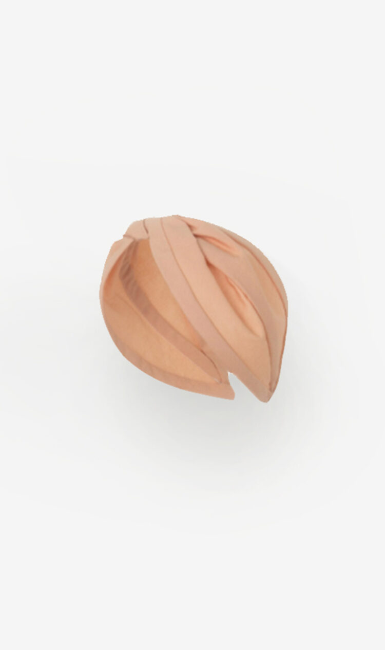 Blush cotton headband
