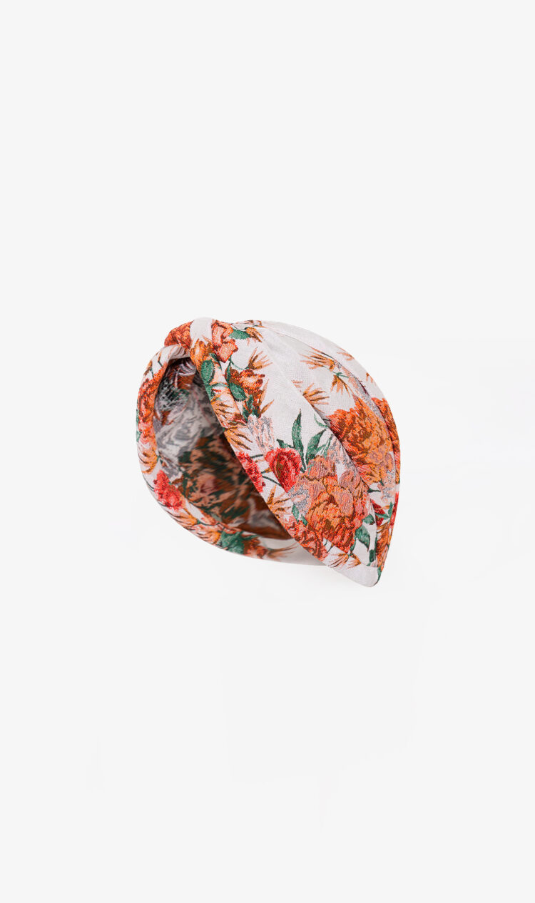 Red tropical headband