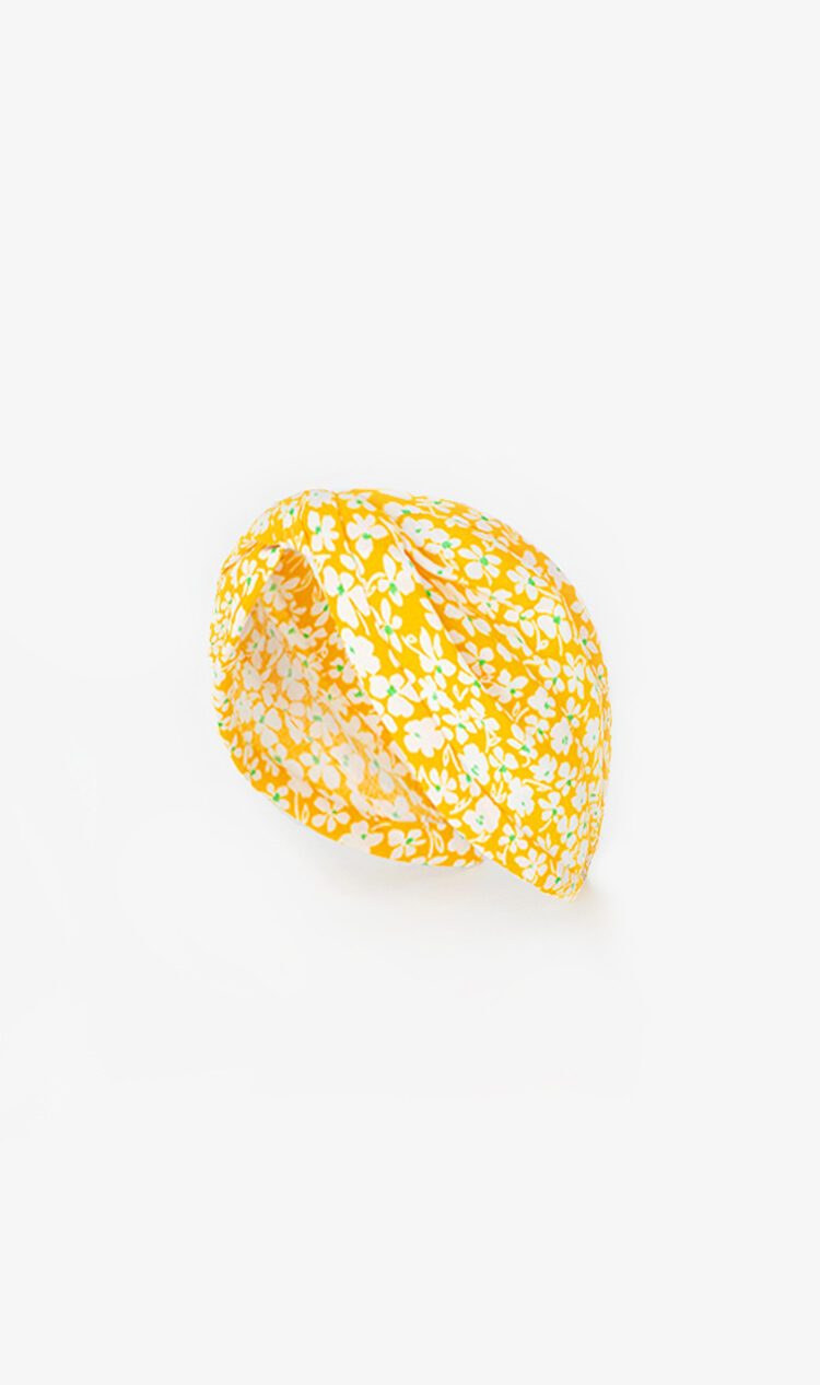 Yellow daisy headband