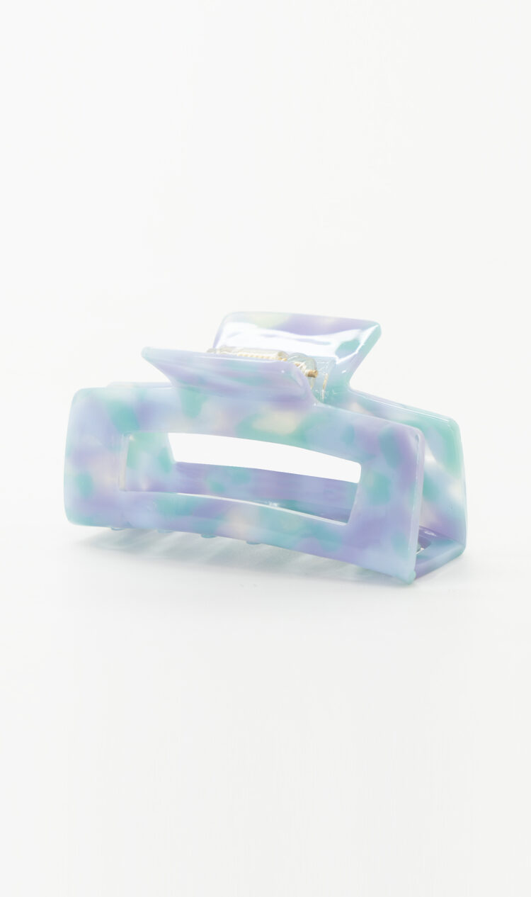 Dolphin square hair claw