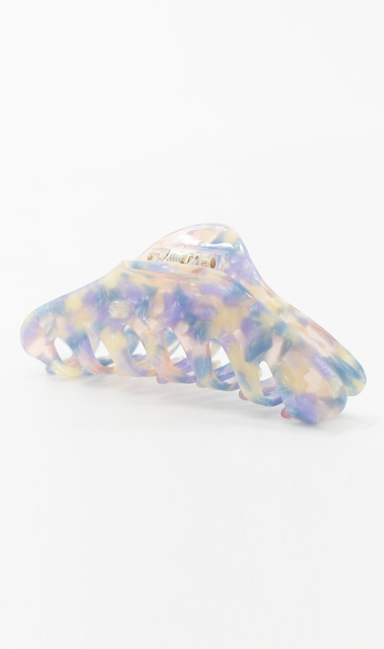 Parma violet twist hair claw