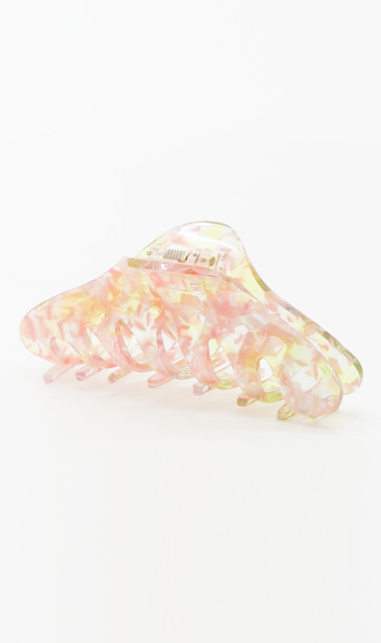 Watermelon twist hair claw