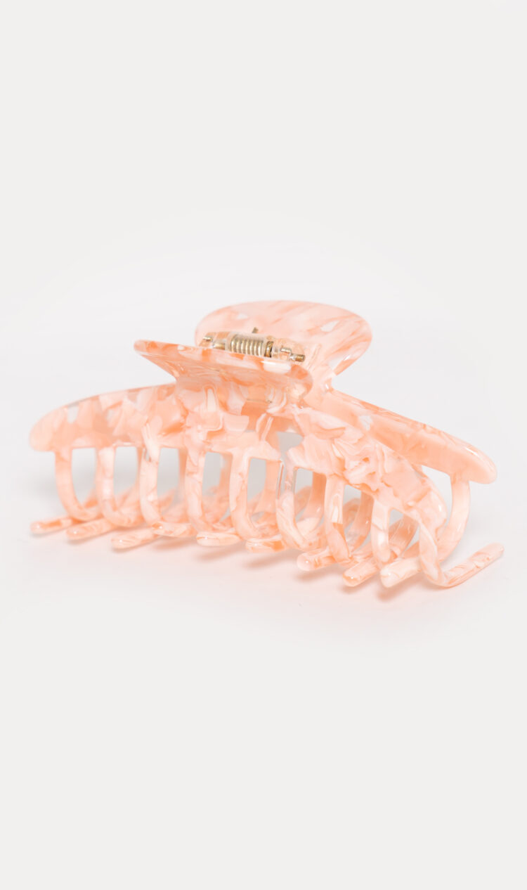 Rose petal classic hair claw