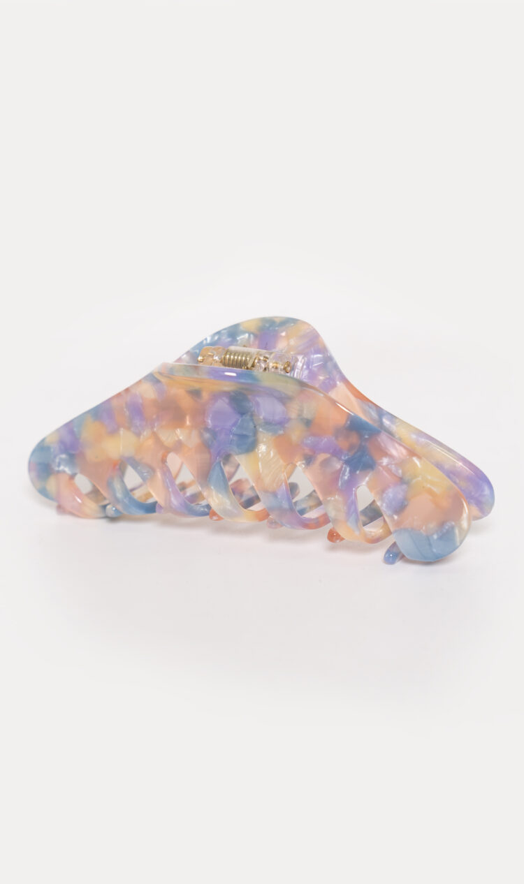 Parma violet twist hair claw