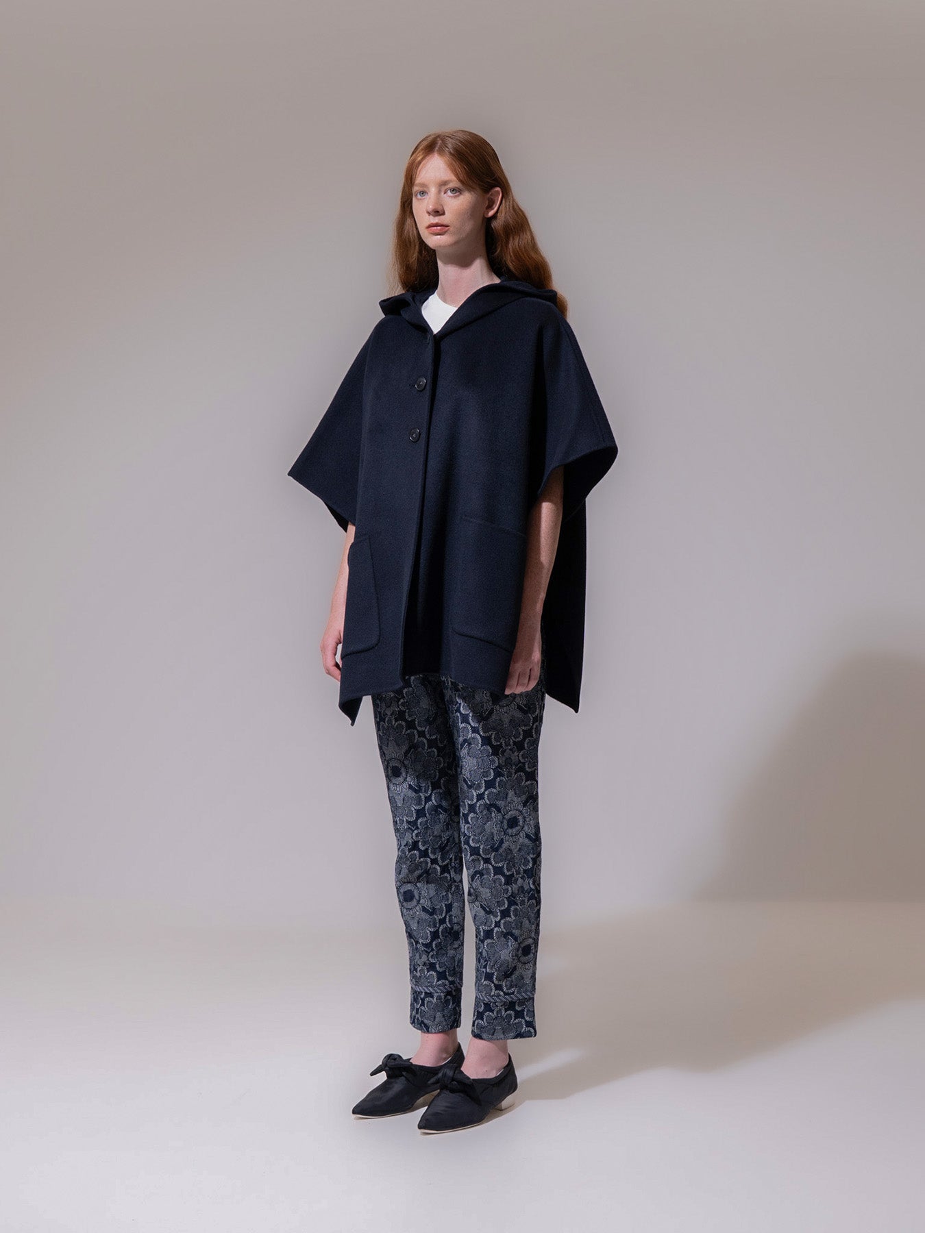 Navy Pocket Cape