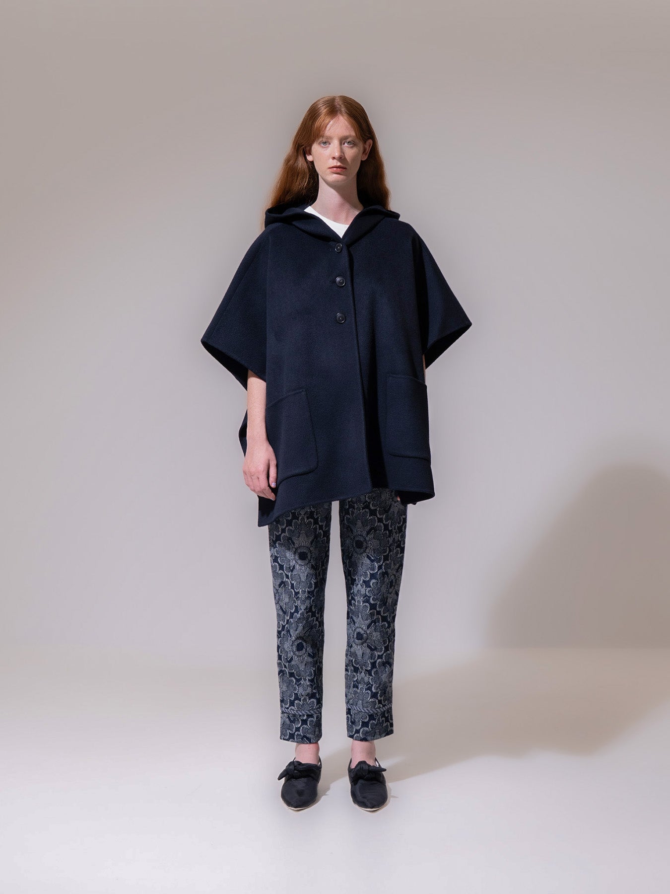 Navy Pocket Cape