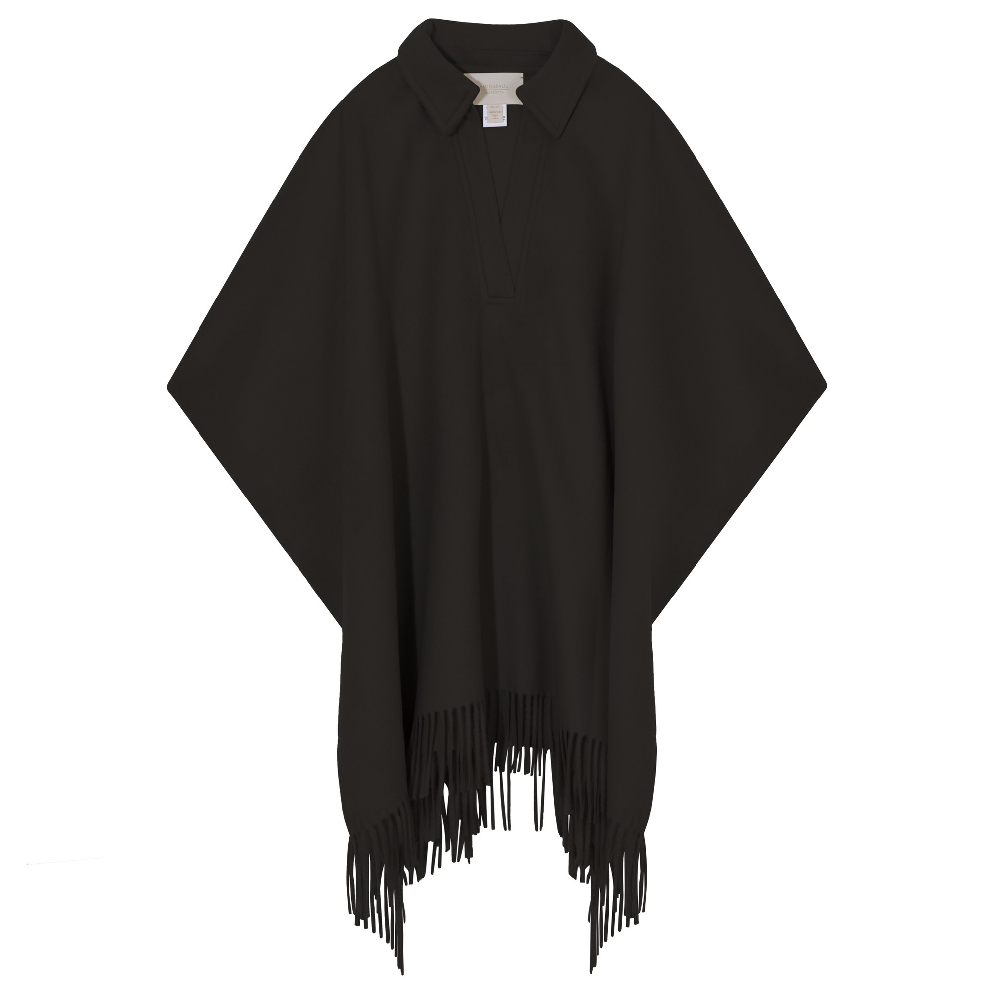 Black Fringe Cape