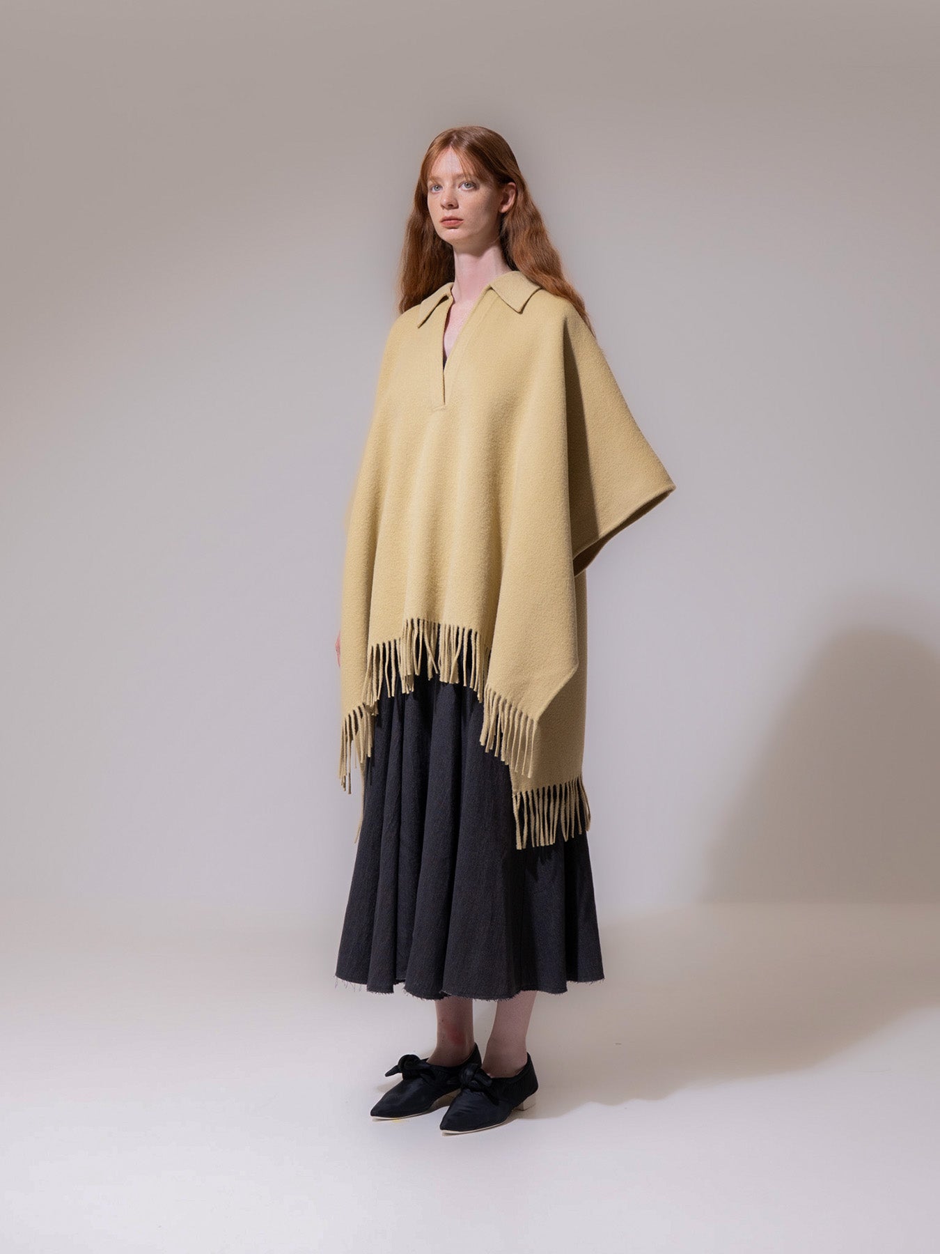Yellow Fringe Cape