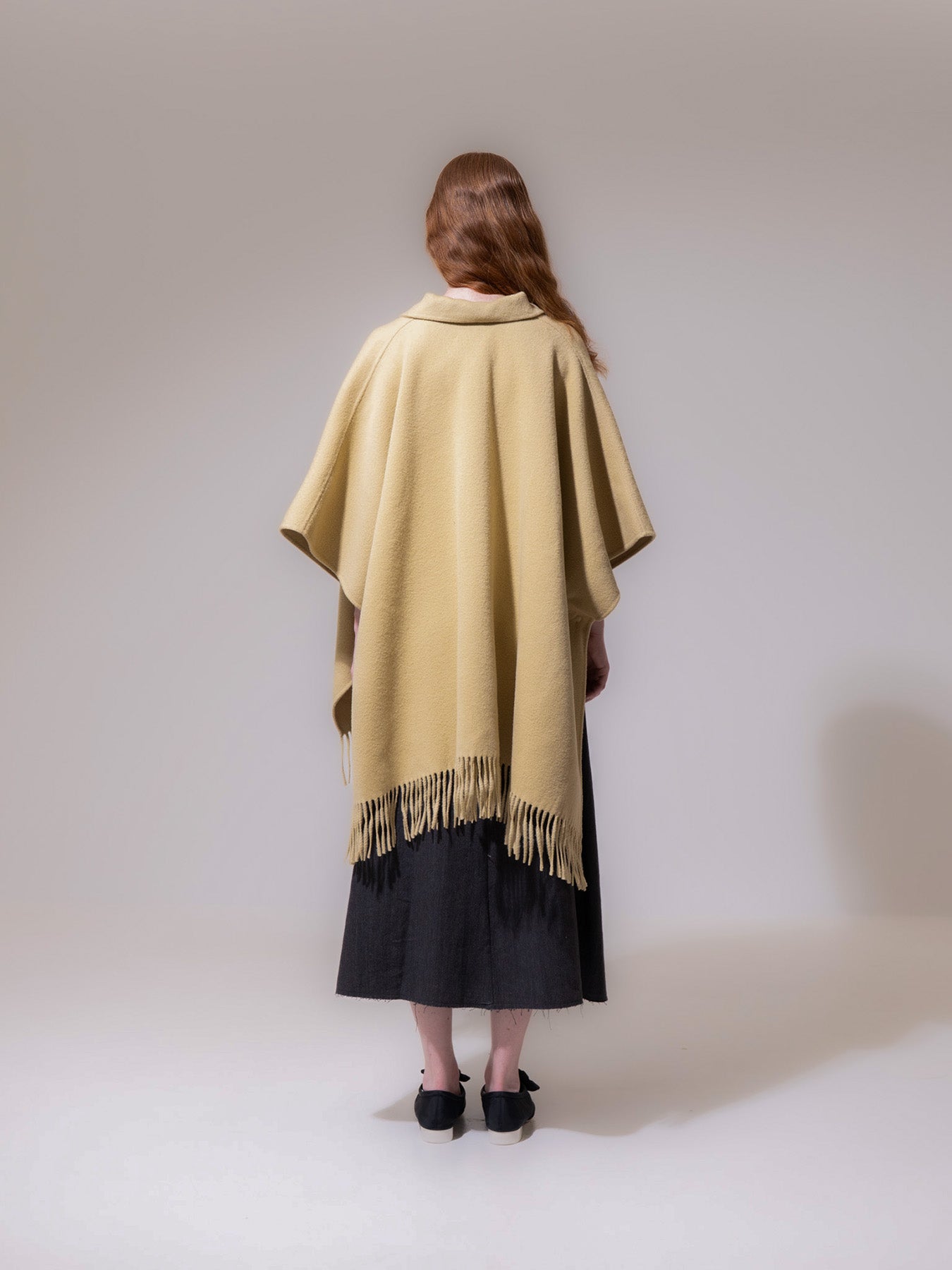 Yellow Fringe Cape