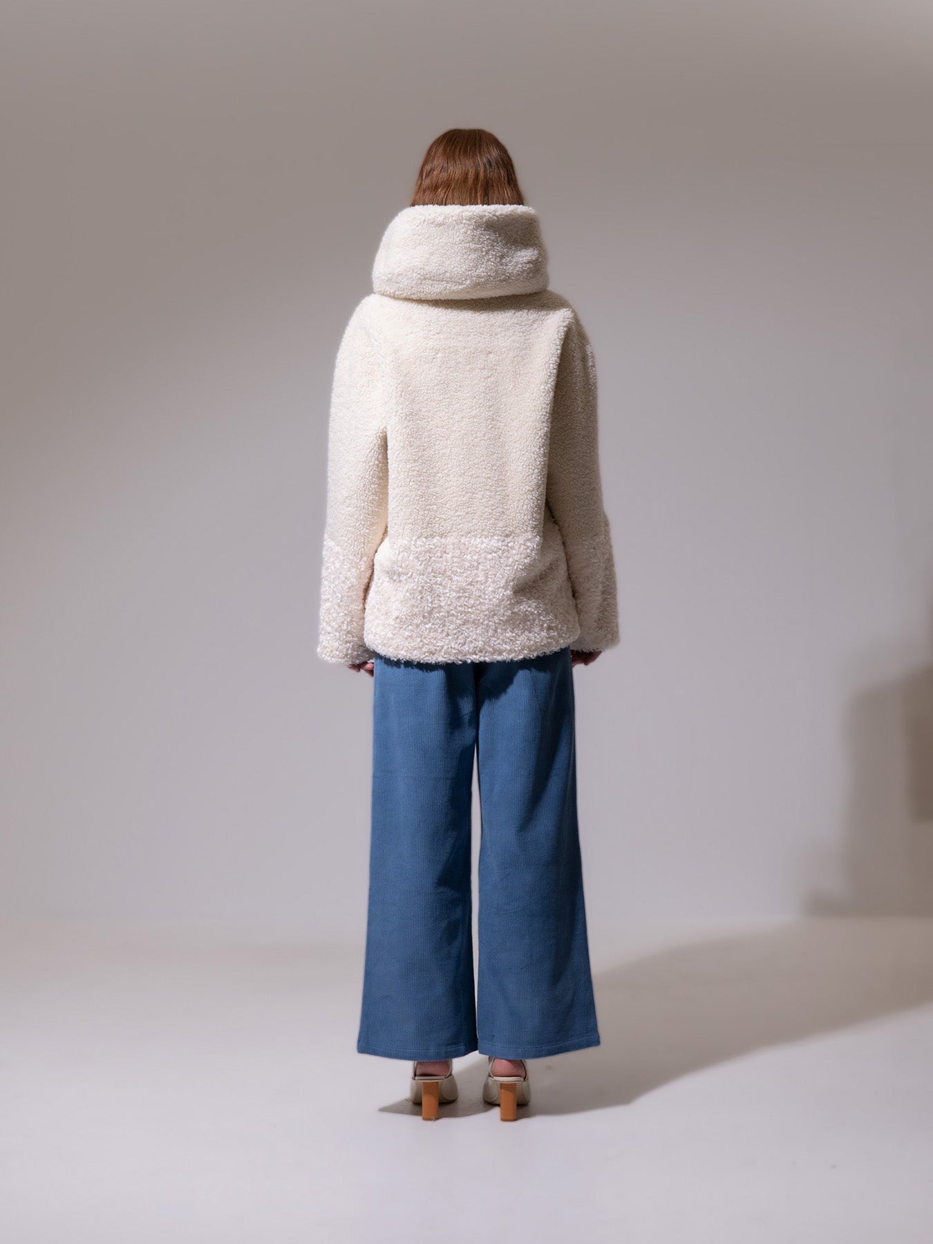 Cream Teddy Coat