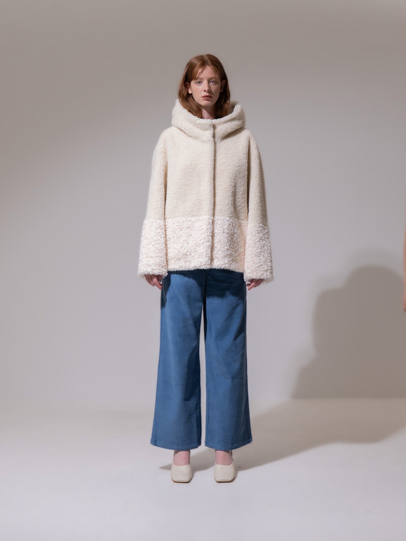 Cream Teddy Coat