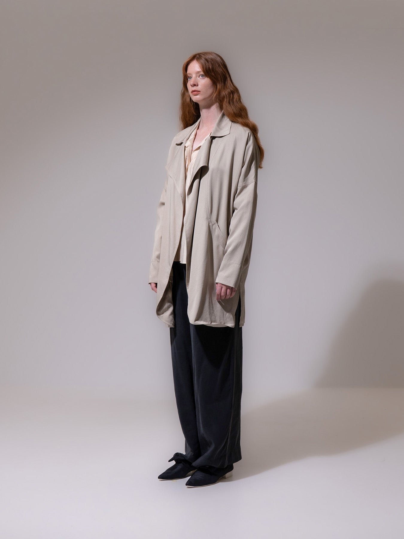 Stone Short Trench Coat