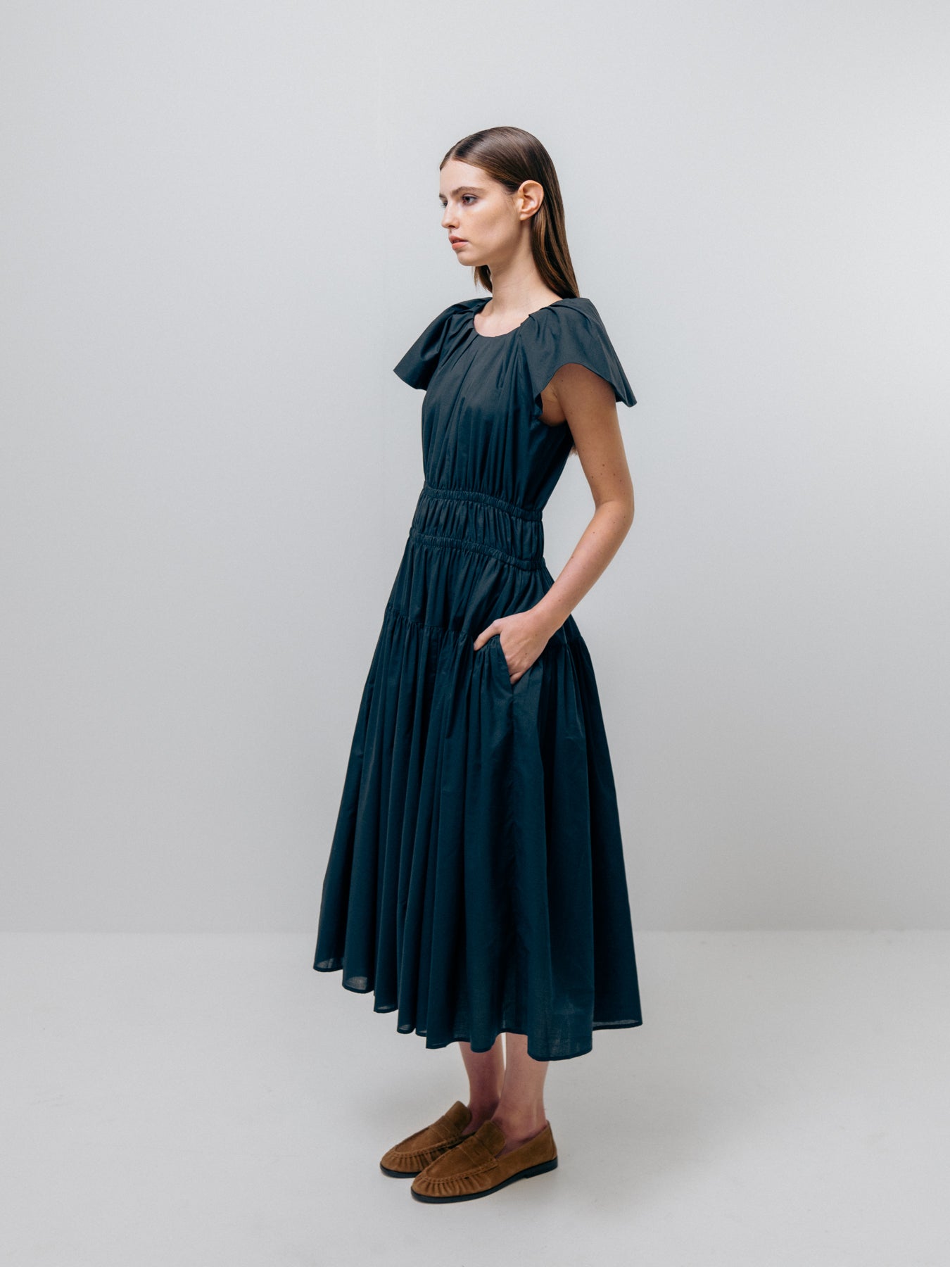 Navy Breeze Dress