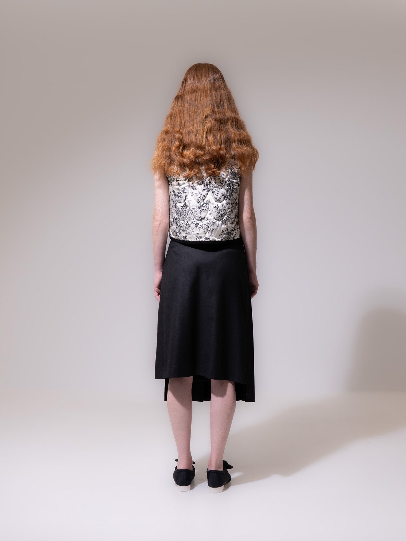 White Toile Vest