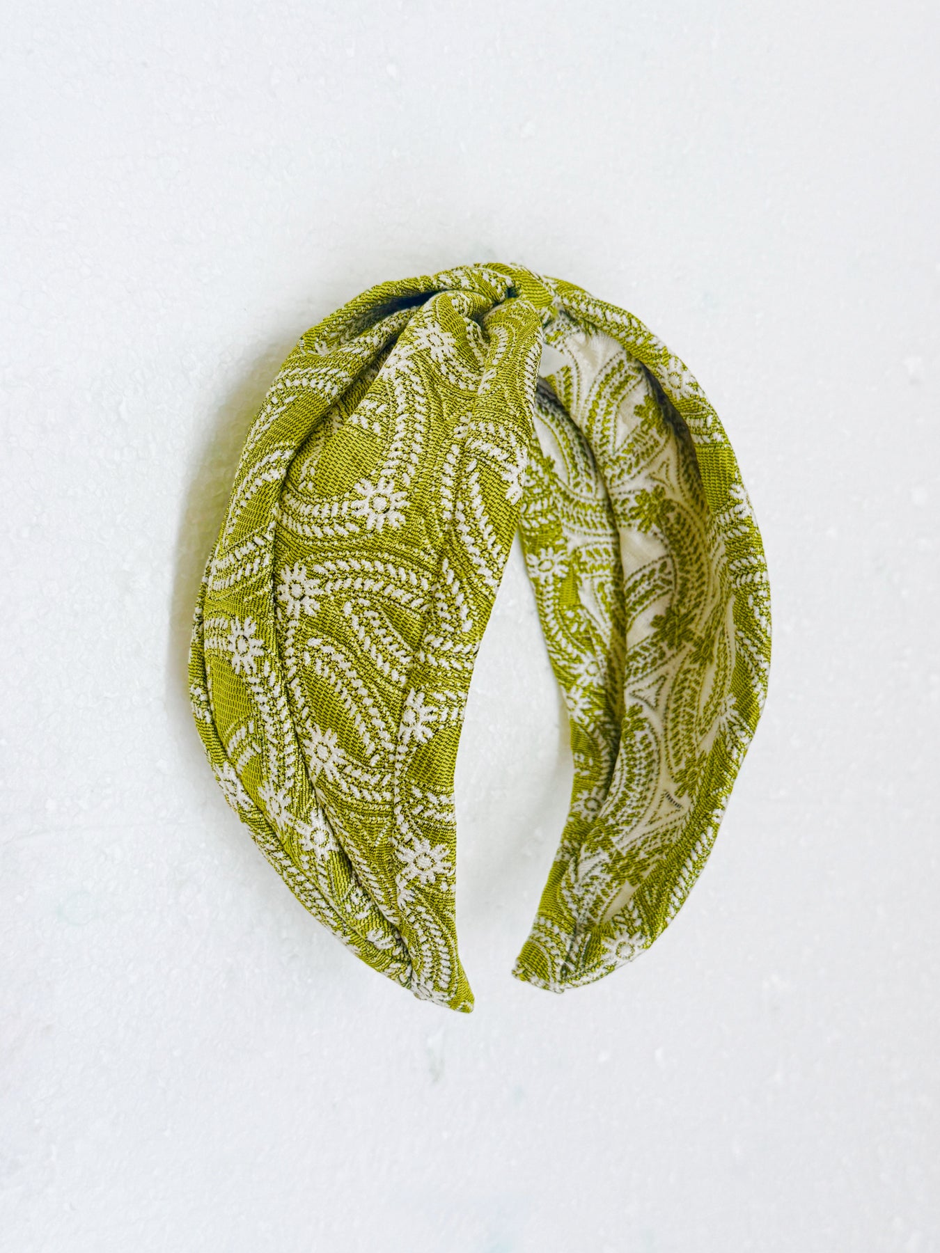 Green Flower Headband