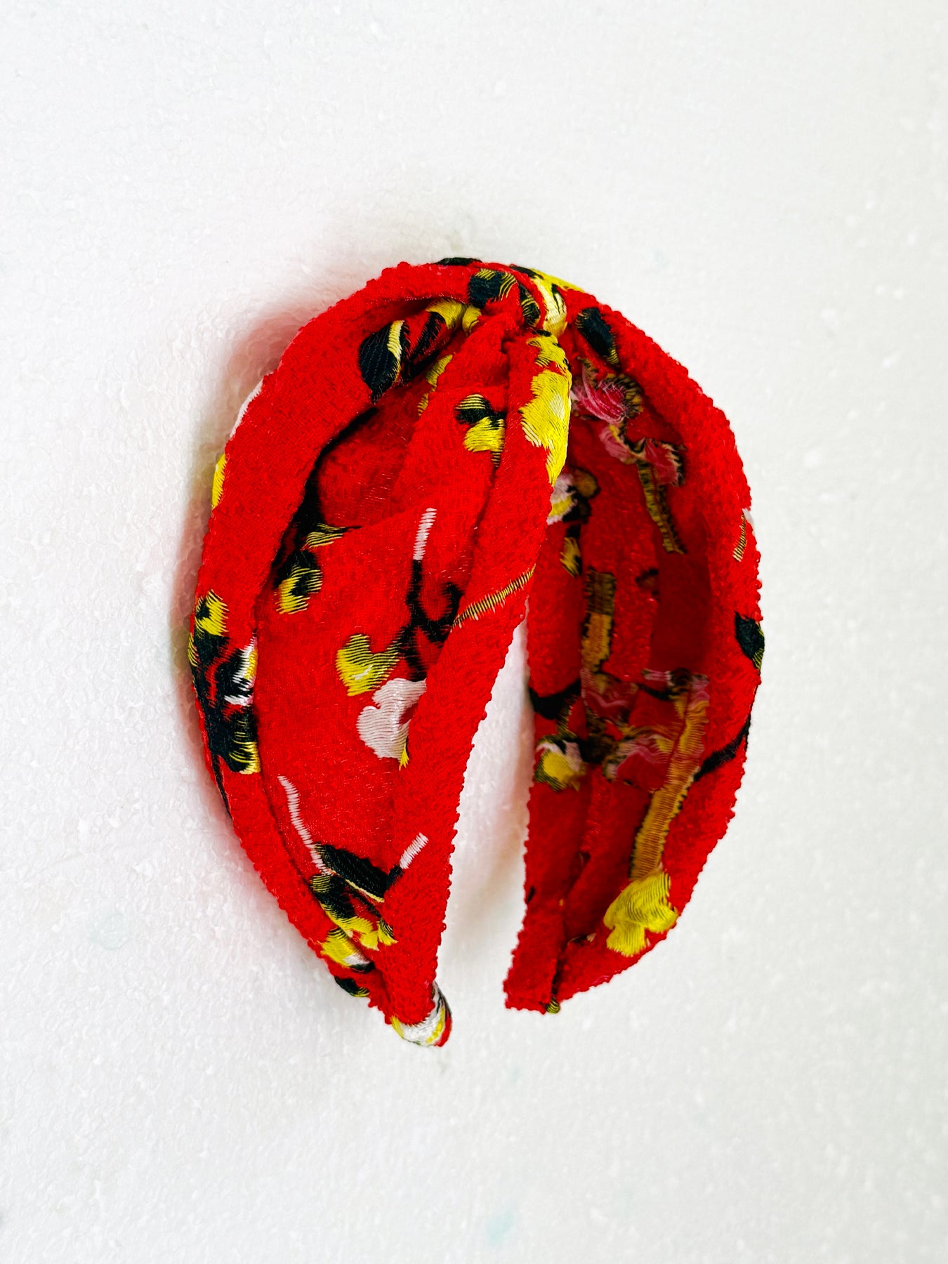 Red Daisy Headband