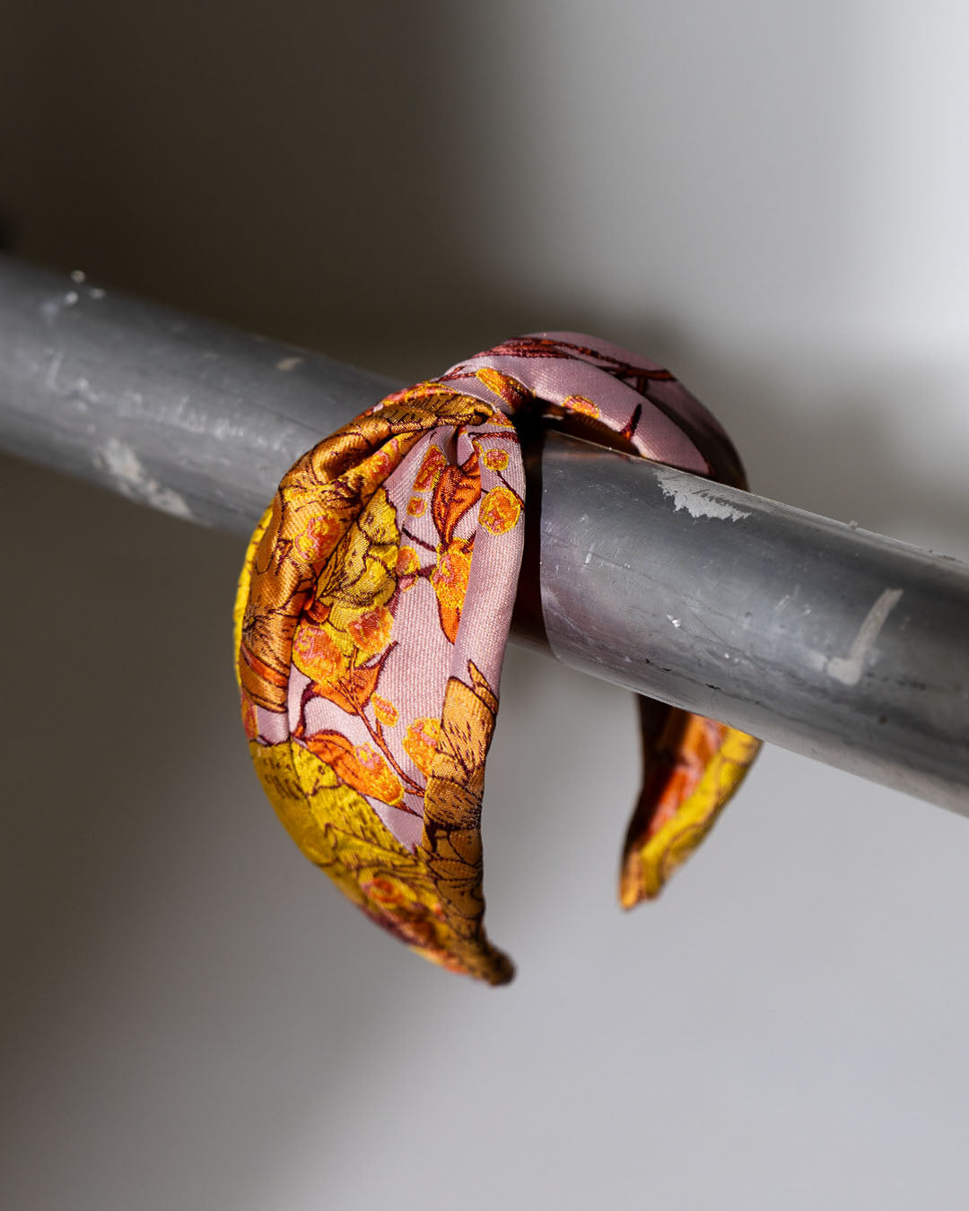 Orange flower headband image 0