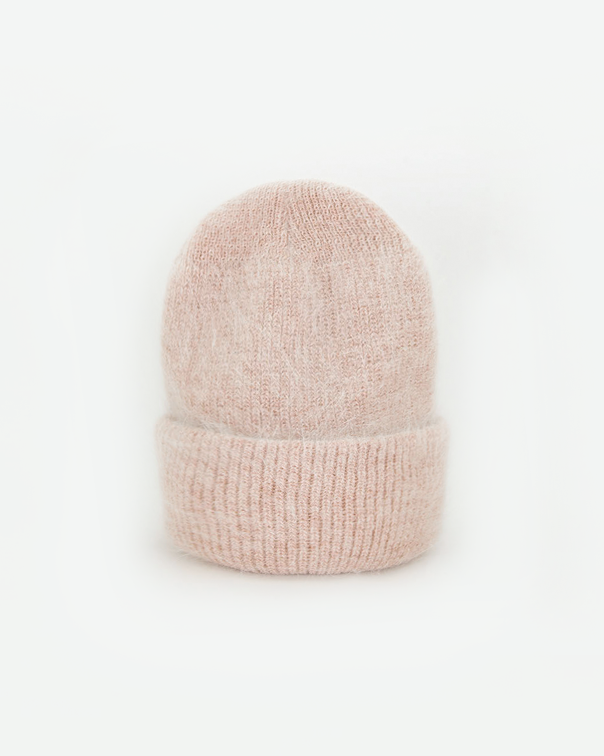 OATMEAL ANGORA BEANIE
