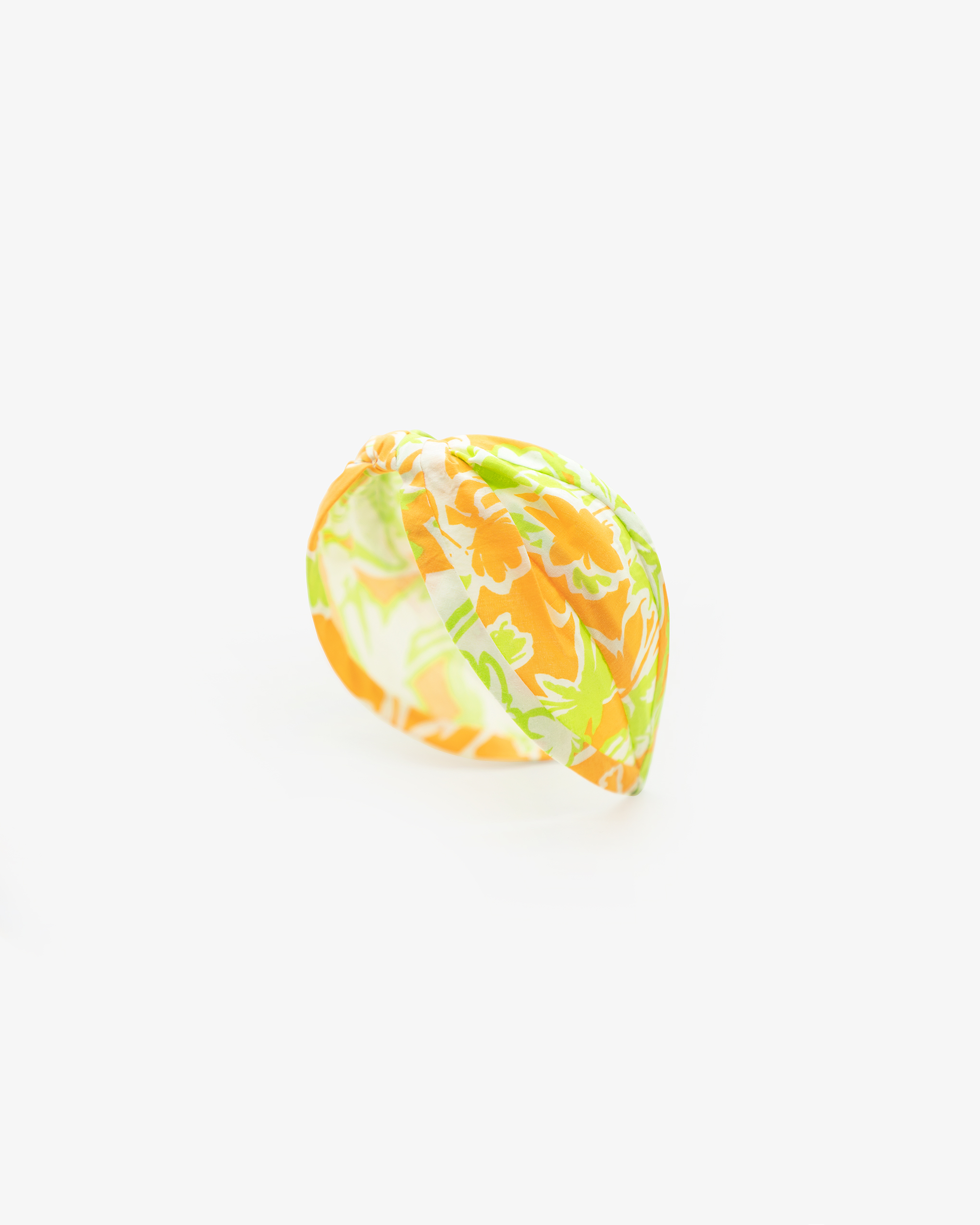 EMIN + PAUL citrus floral headband.