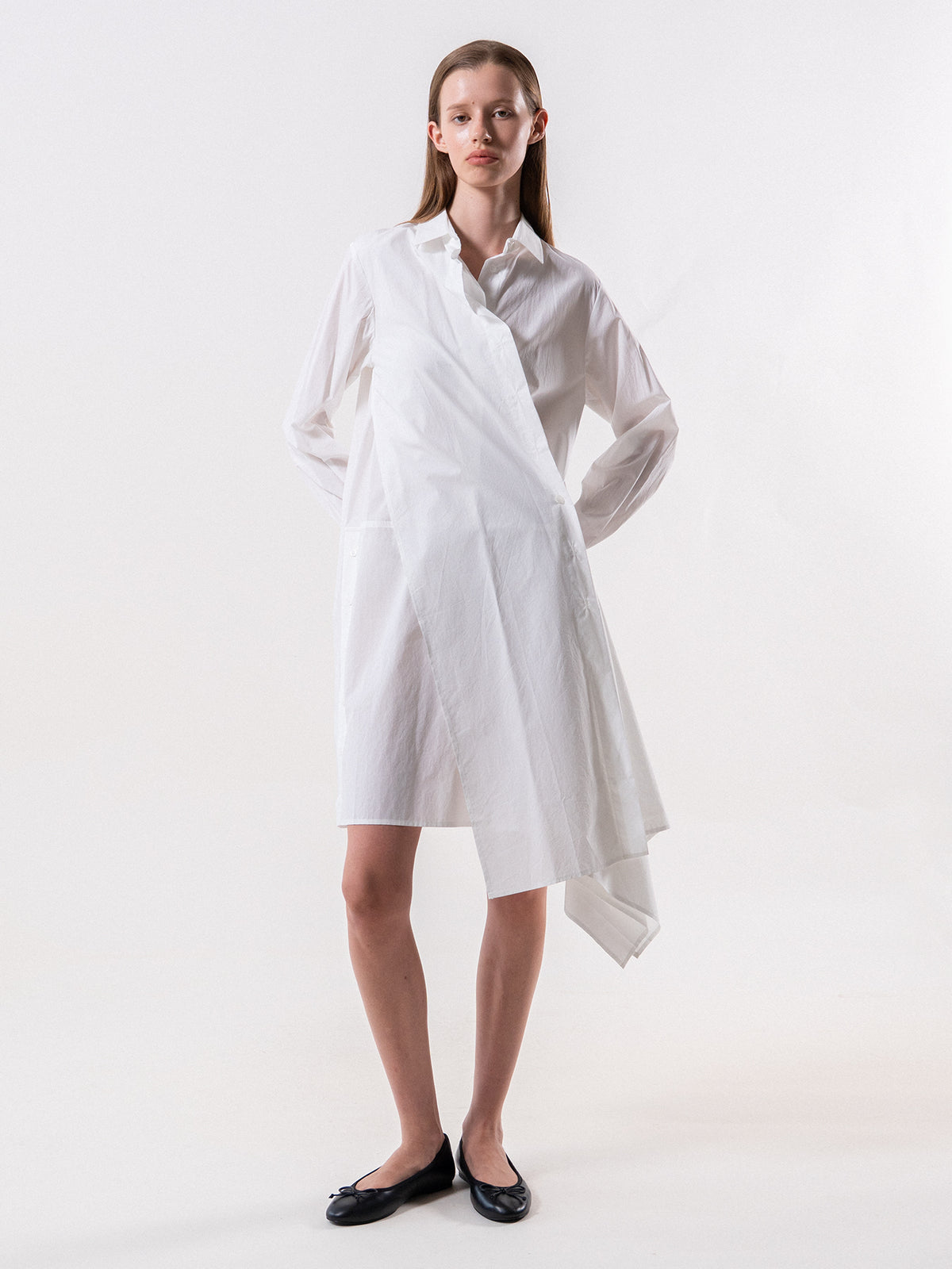 White Multi-Wear Cotton Dress